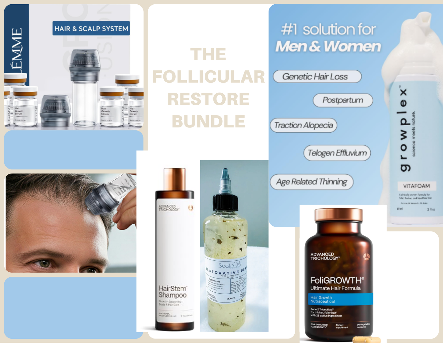 The NHCG Follicular Restore Bundle