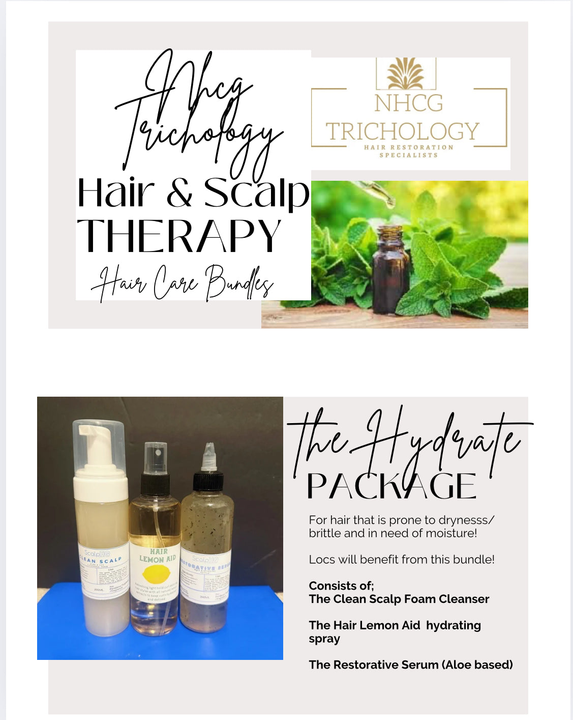 NHCG Hair & Scalp Hydrating Bundle