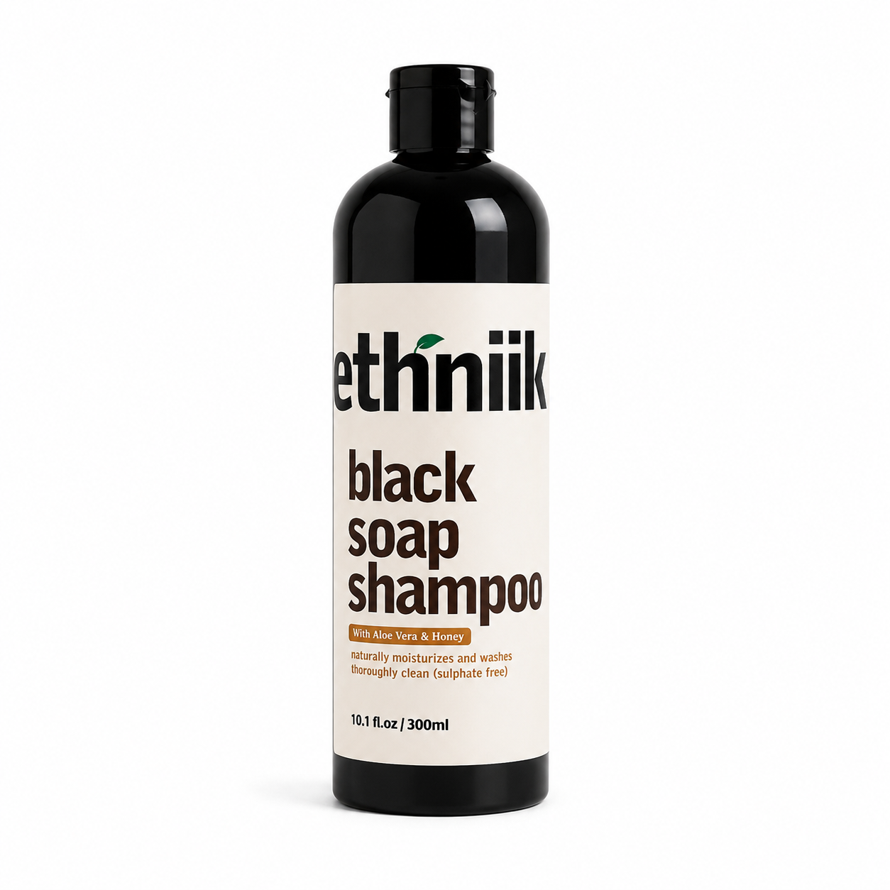 Ethniik black soap shampoo